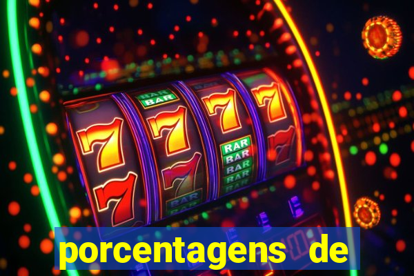 porcentagens de jogos pagantes